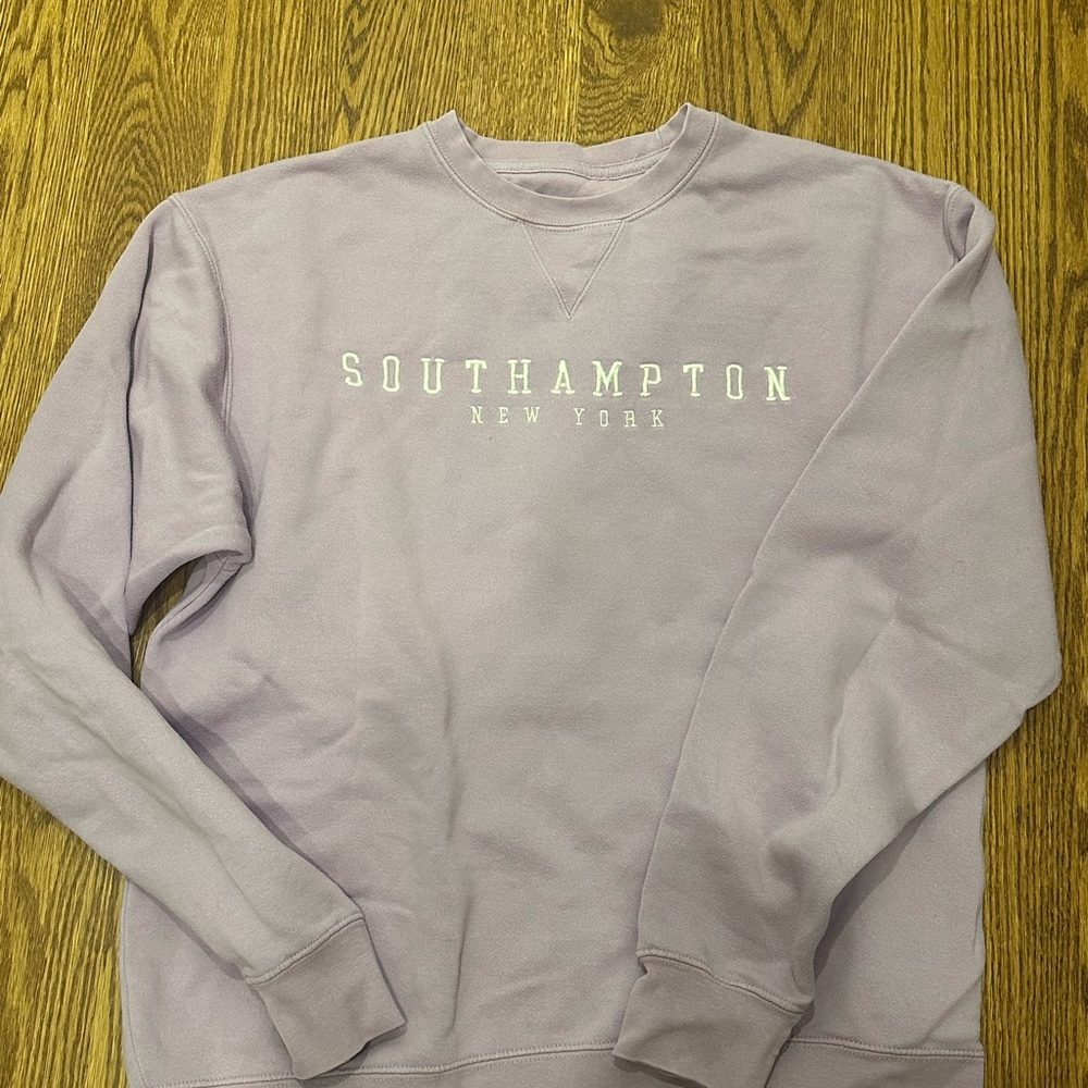 Southampton New York Purple Sweater